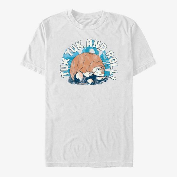 Tričko Merch Disney Raya & The Last Dragon - Roll Unisex T-Shirt White S