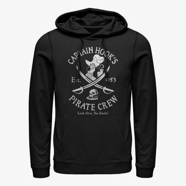 Mikina Merch Disney Peter Pan - Salty Crew Unisex Hoodie Black S