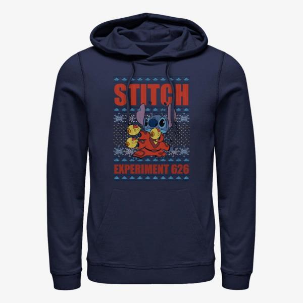 Queens Disney Lilo & Stitch - Stitch Experiment 626 Unisex Hoodie Navy Blue