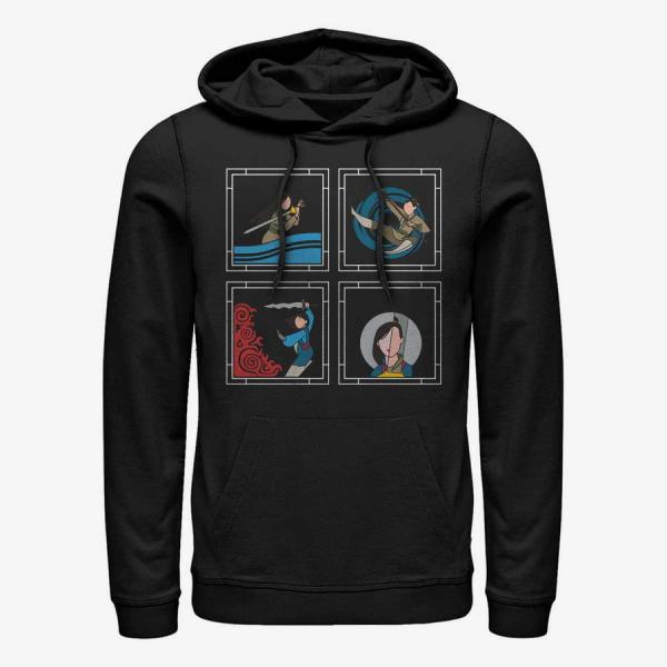 Queens Disney Mulan - Make A Man Unisex Hoodie Black