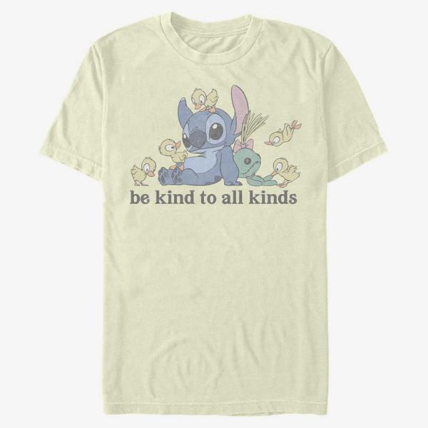 Tričko Merch Disney Lilo & Stitch - Kind To All Kinds Unisex T-Shirt Natural L
