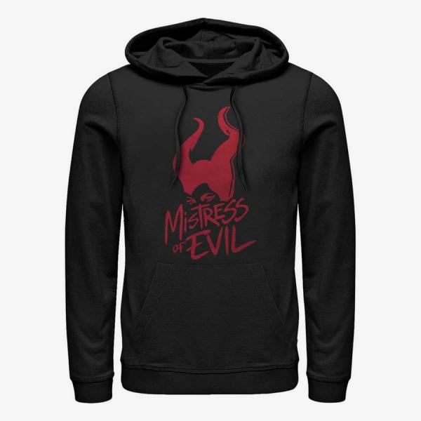 Mikina Merch Disney Maleficent: Mistress Of Evil - Evil Stamp Unisex Hoodie Black S