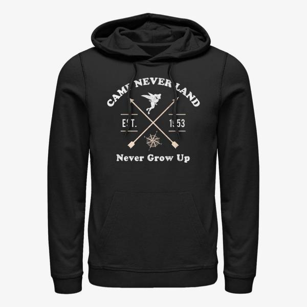 Queens Disney Peter Pan - Never Land Tink Unisex Hoodie Black