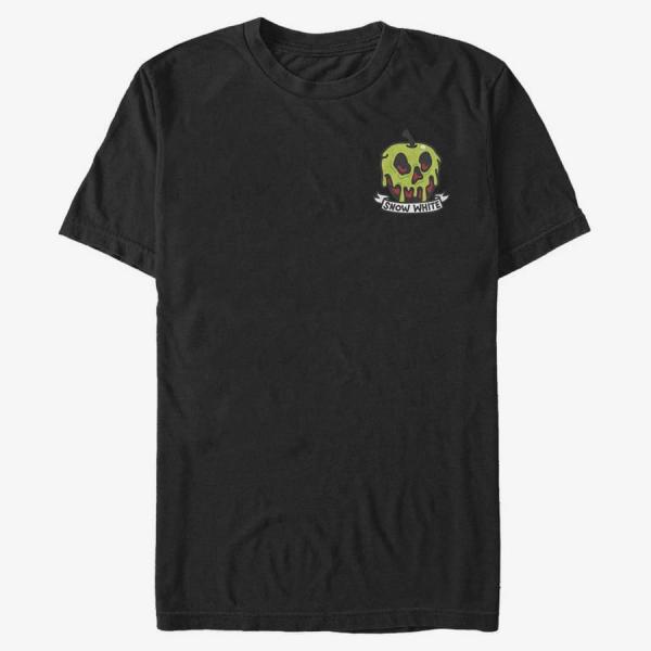 Tričko Merch Disney Snow White - Banner Apple Unisex T-Shirt Black L