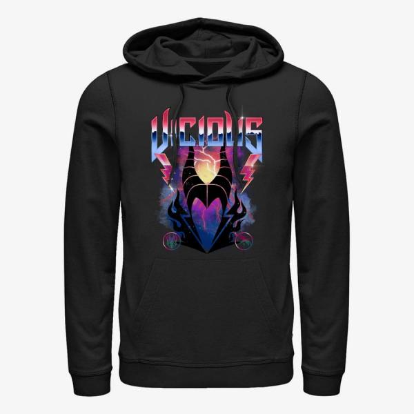 Queens Disney Villains - Vicious Maleficent Unisex Hoodie Black