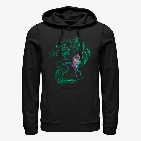 Queens Disney Sleeping Beauty - Dark Magic Unisex Hoodie Black