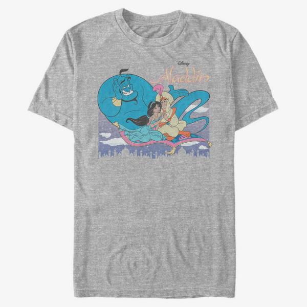 Queens Disney Aladdin - ALADDIN CLASSIC Unisex T-Shirt Heather Grey