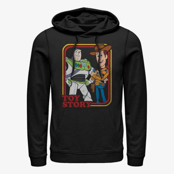 Mikina Merch Disney Pixar Toy Story 4 - Vintage Duo Unisex Hoodie Black L