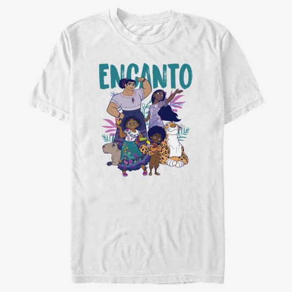 Tričko Merch Disney Encanto - Encanto Together Unisex T-Shirt White XL