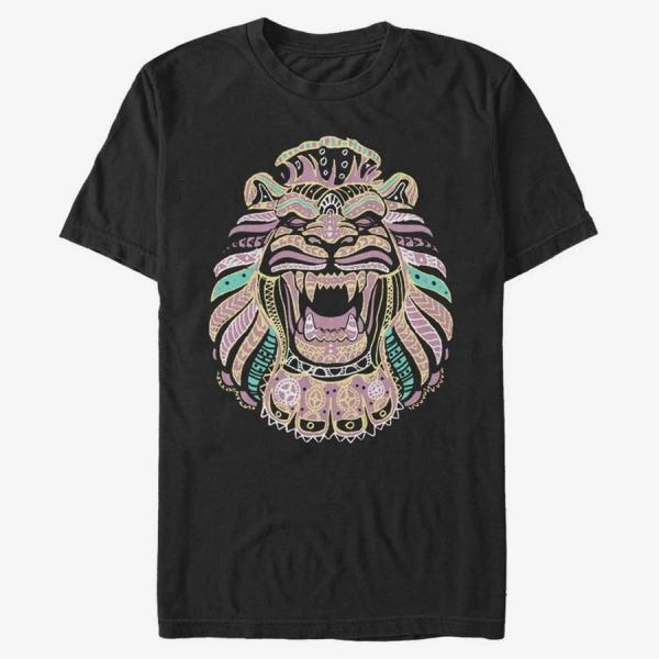 Tričko Merch Disney Aladdin: Live Action - Aladdin Lion Unisex T-Shirt Black S