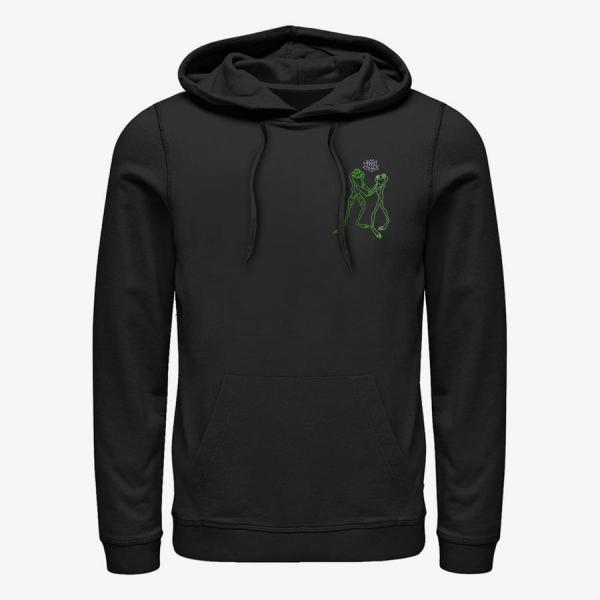 Queens Disney The Princess & The Frog - Dancing Frogs Unisex Hoodie Black