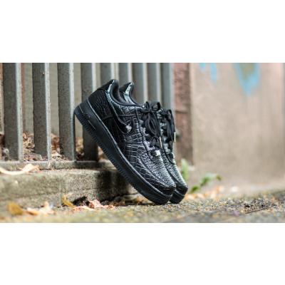 Nike Wmns Air Force 1´07 Premium Black/ Black-Metallic Silver