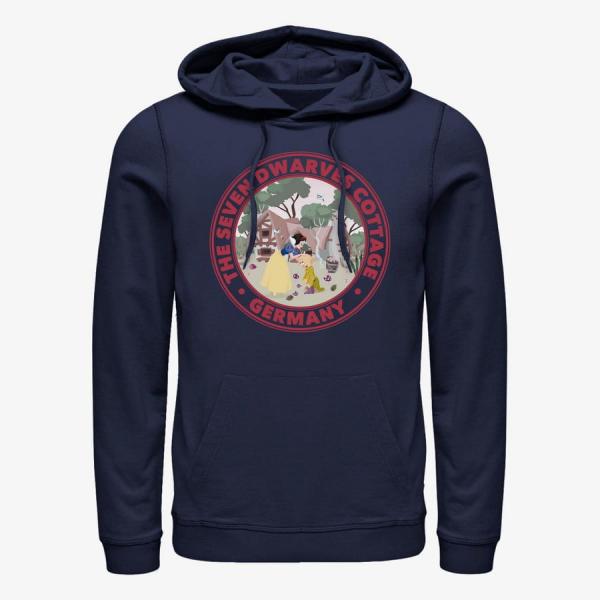 Mikina Merch Disney Snow White - SW Sticker Unisex Hoodie Navy Blue L