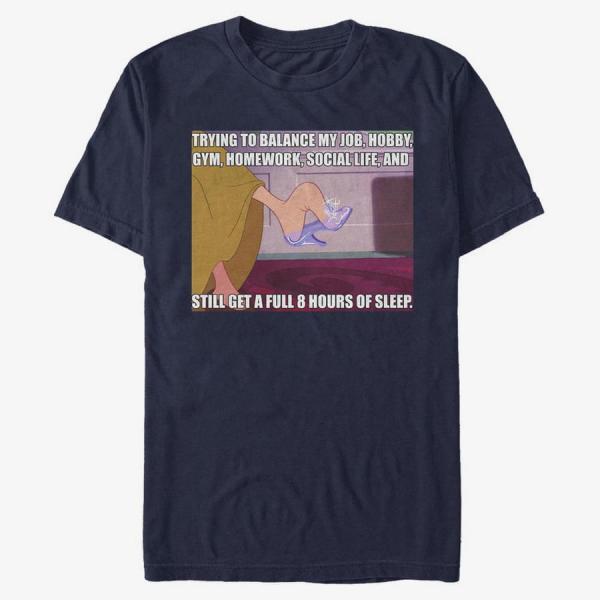 Queens Disney Cinderella - Ugly Stepfoot Unisex T-Shirt Navy Blue