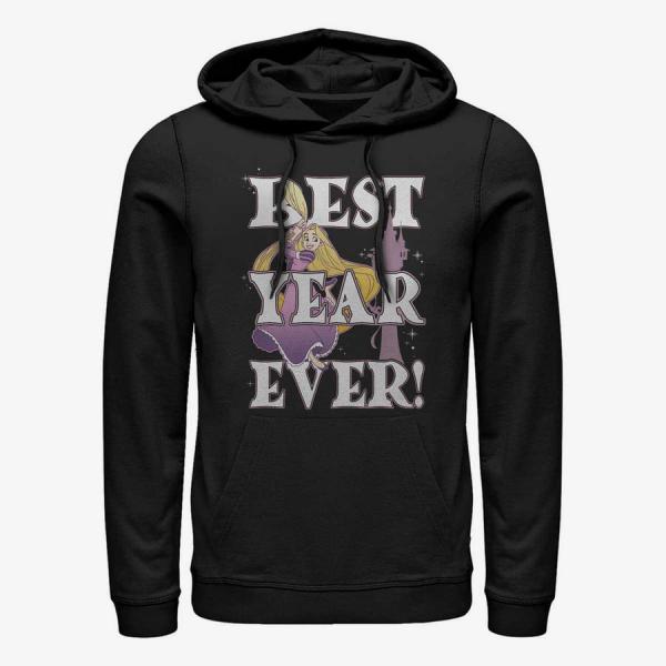 Queens Disney Tangled - Rapunzel Best Year Unisex Hoodie Black