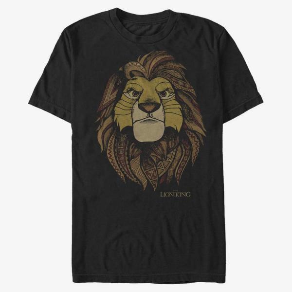 Tričko Merch Disney The Lion King - Africa Unisex T-Shirt Black XL