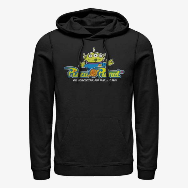 Queens Disney Toy Story 1-3 - Pizza Arcade Unisex Hoodie Black