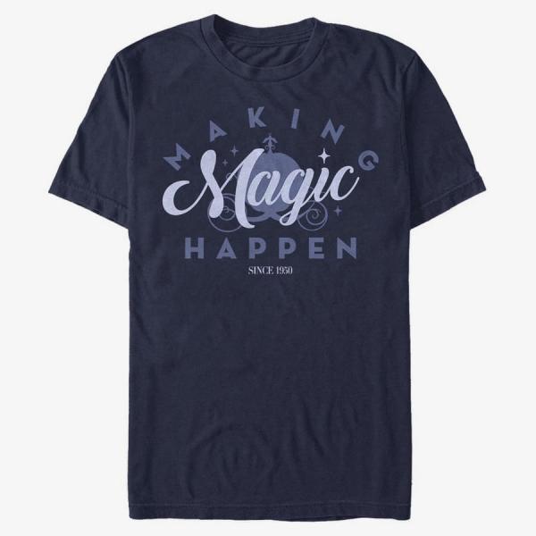 Queens Disney Cinderella - Magic Since 1950 Unisex T-Shirt Navy Blue