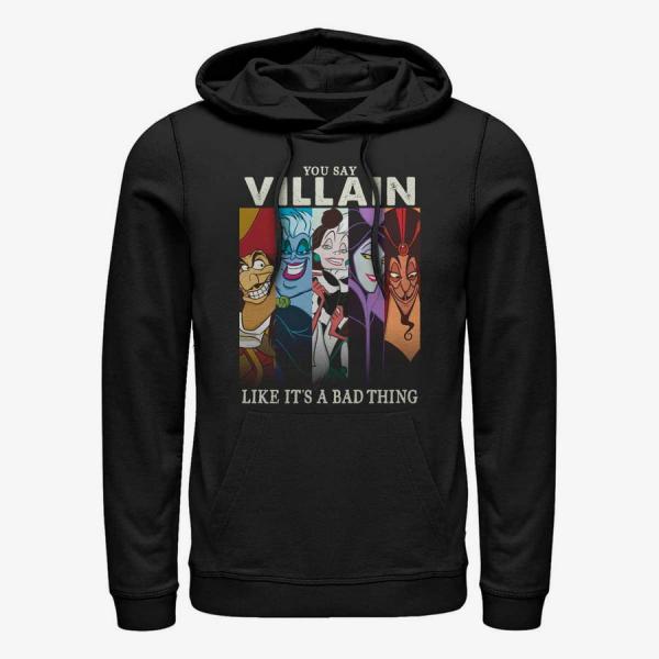 Mikina Merch Disney Villains - Villain Like Bad Unisex Hoodie Black S