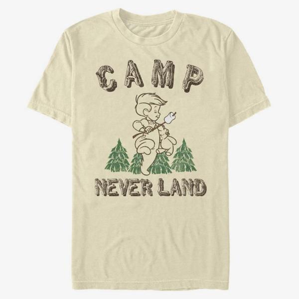 Queens Disney Peter Pan - CAMP NEVERLAND Unisex T-Shirt Natural