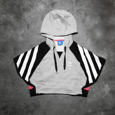adidas Couture Hoodie Mgrey/ Black/ Luspink