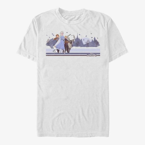 Tričko Merch Disney Frozen 2 - F2 Group Unisex T-Shirt White M