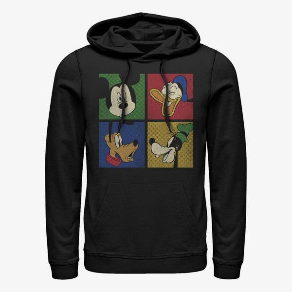 Queens Disney Classic Mickey - Block Party Unisex Hoodie Black