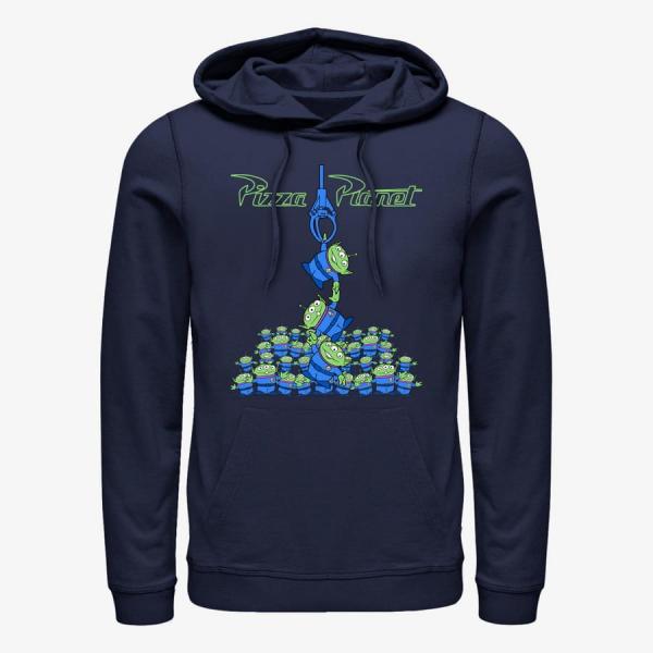 Queens Disney Toy Story 1-3 - Alien Planet Unisex Hoodie Navy Blue