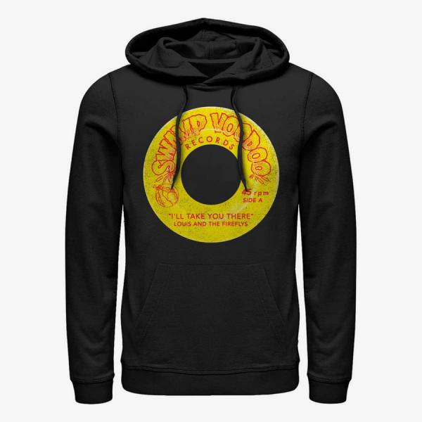 Mikina Merch Disney The Princess & The Frog - Louis and the Fireflies Unisex Hoodie Black M