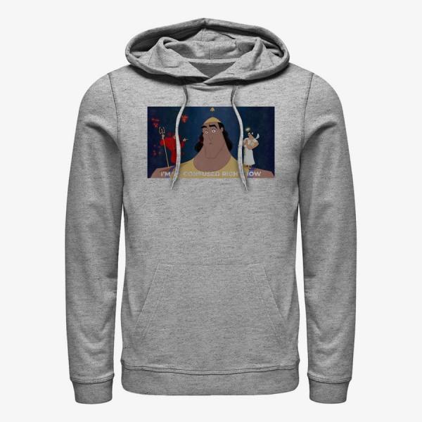 Mikina Merch Disney Emperor's New Groove - So Confused Unisex Hoodie Heather Grey S