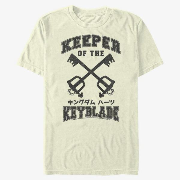 Queens Disney Kingdom Hearts - Keyblade Keeper Unisex T-Shirt Natural