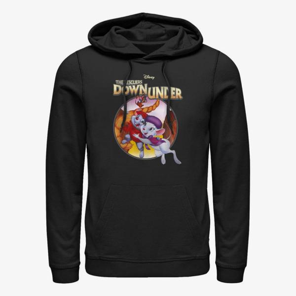 Queens Disney Rescuers Down Under - Rescued Unisex Hoodie Black