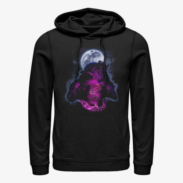 Mikina Merch Disney Beauty & The Beast - The Beast Unisex Hoodie Black L