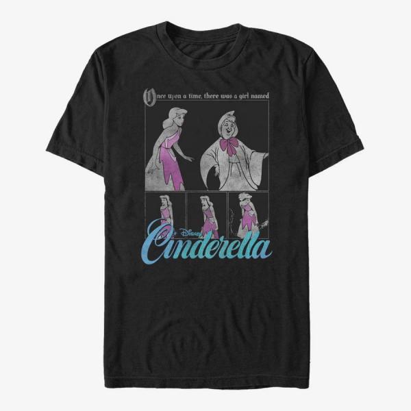 Tričko Merch Disney Cinderella - Grunge Cinderelli Unisex T-Shirt Black S