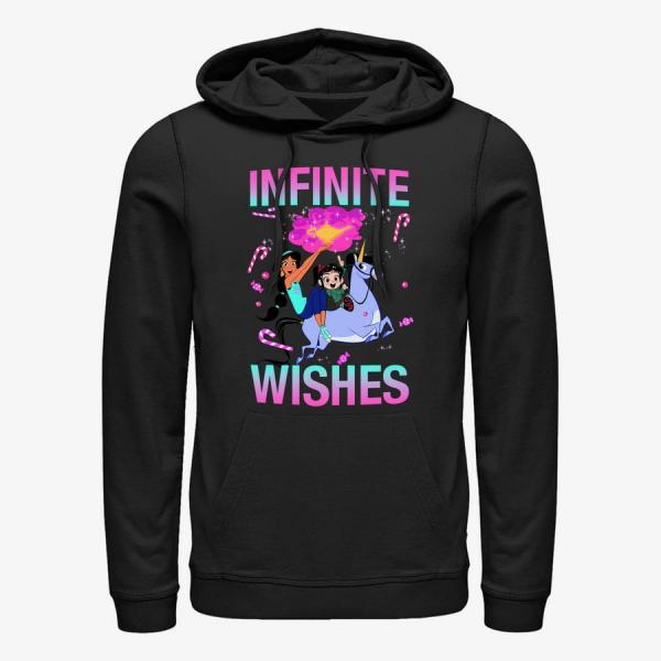 Queens Disney Wreck-It Ralph 2 - Infinite Wishes Unisex Hoodie Black