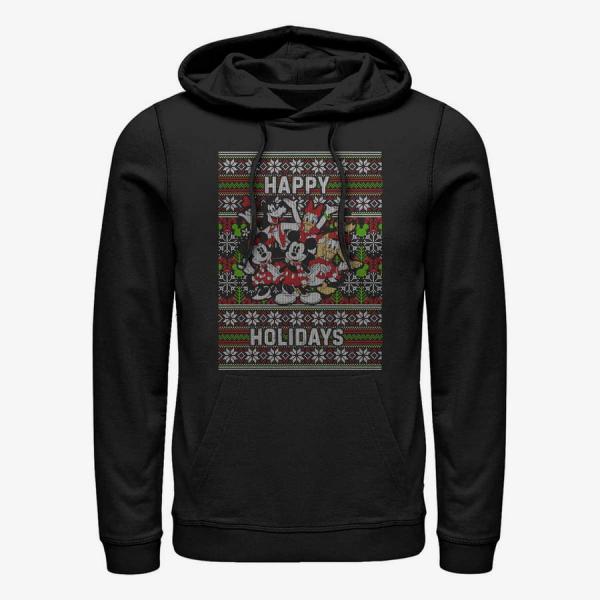 Mikina Merch Disney Mickey Classic - Mickey Six Sweater Unisex Hoodie Black S