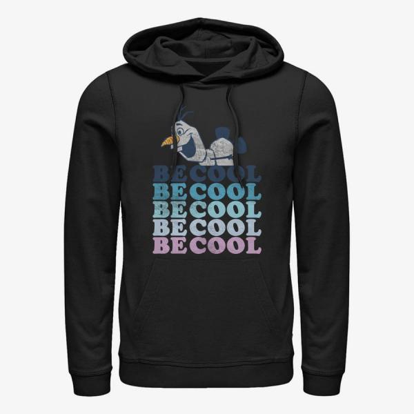 Queens Disney Frozen 2 - OLAF BE COOL Unisex Hoodie Black
