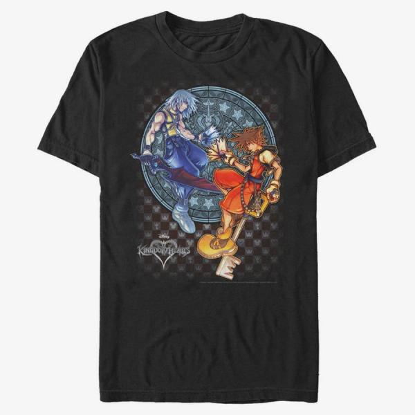 Tričko Merch Disney Kingdom Hearts - Strength Tested Unisex T-Shirt Black M