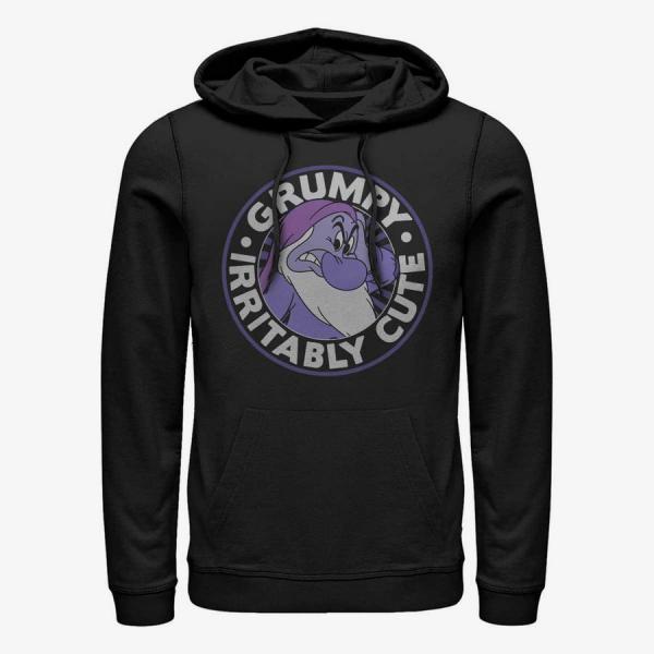 Queens Disney Snow White - About Grumpy Round Unisex Hoodie Black