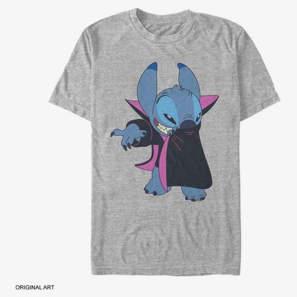 Queens Disney Lilo & Stitch - VAMPIRE STITCH Unisex T-Shirt Heather Grey
