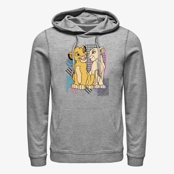 Queens Disney The Lion King - Lion King Nostalgia Unisex Hoodie Heather Grey