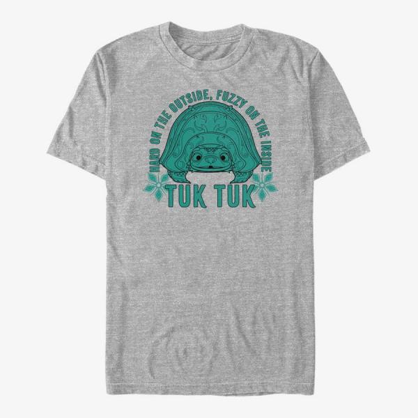 Tričko Merch Disney Raya & The Last Dragon - Fuzzy Tuk Tuk Unisex T-Shirt Heather Grey XXXL