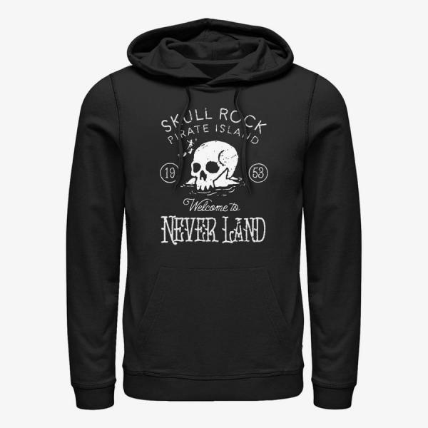 Mikina Merch Disney Peter Pan - WELCOME TO SKULLROCK Unisex Hoodie Black S