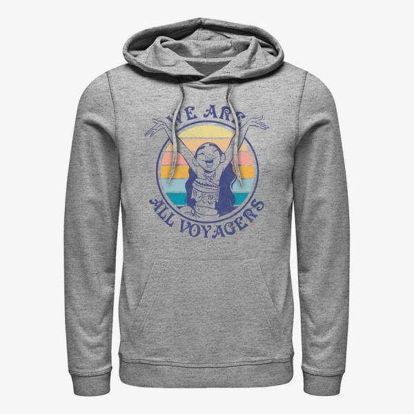 Queens Disney Moana - Sunset Voyagers Unisex Hoodie Heather Grey