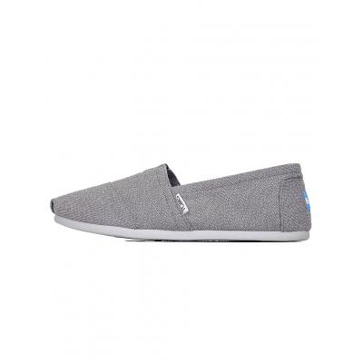 Espadrij Toms Classic grey/white woven