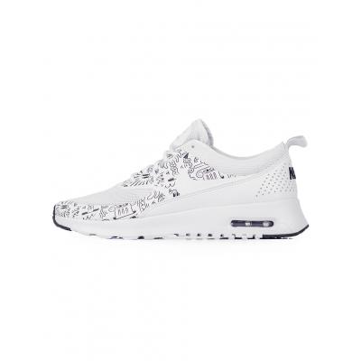 Sneakers - tenisky Nike Air Max Thea Print WHITE/WHITE-BLACK