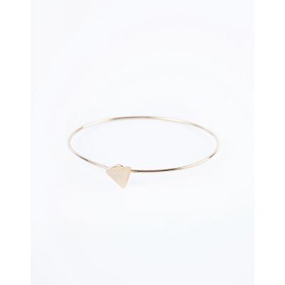 Náramek Timi Triangle Bangle gold plated