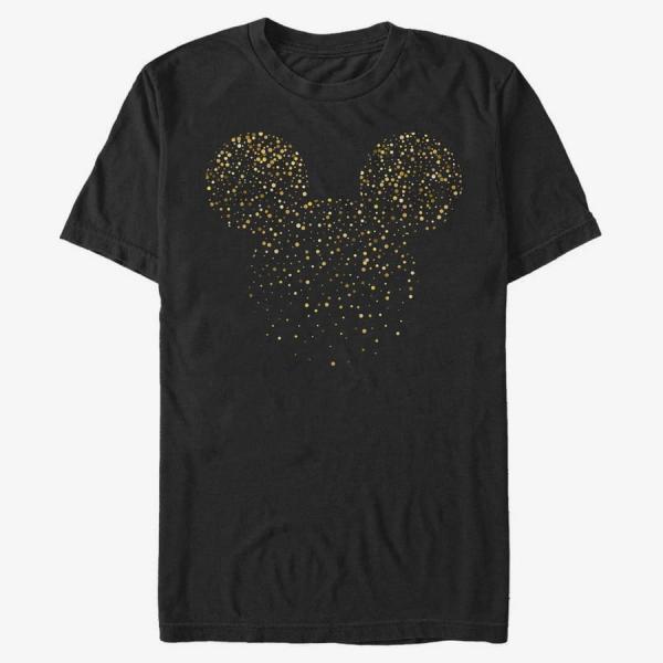 Queens Disney Classics Mickey Classic - Mickey Confetti Fill Unisex T-Shirt Black