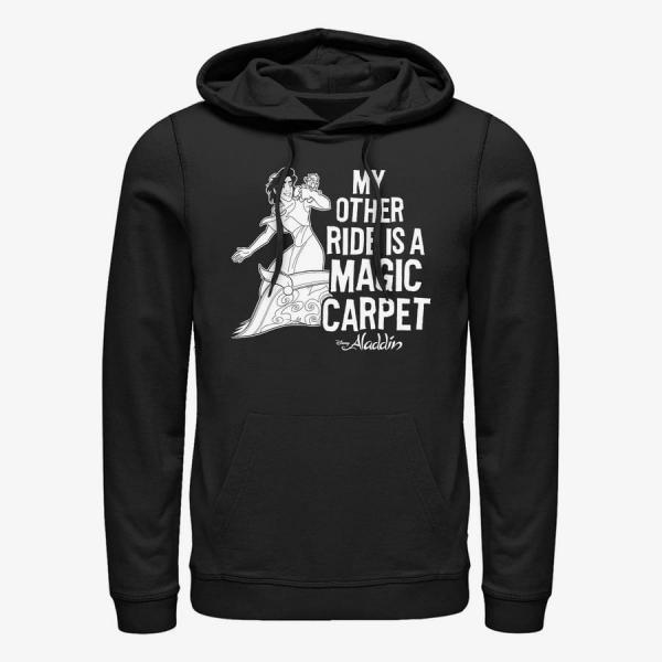 Mikina Merch Disney Princesses - Other Ride Unisex Hoodie Black M