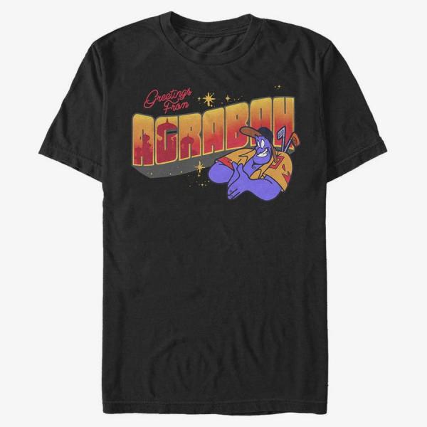 Queens Disney Aladdin - Travel Unisex T-Shirt Black